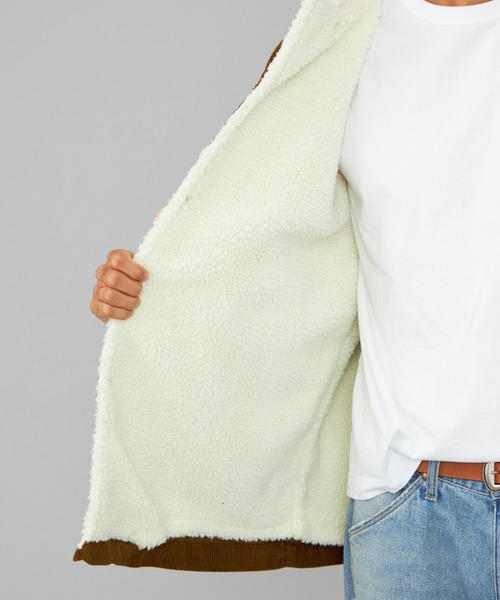 Lee（リー）の「Wrangler/ラングラー【暖】WRANGE COAT / ランチコート（ステンカラーコート・メンズ・ライトアッシュグレー/ブラウン/ネイビー・SMALL/MEDIUM/LARGE/X-LARGE）」の9枚目の写真