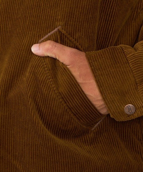 Lee（リー）の「Wrangler/ラングラー【暖】WRANGE COAT / ランチコート（ステンカラーコート・メンズ・ライトアッシュグレー/ブラウン/ネイビー・SMALL/MEDIUM/LARGE/X-LARGE）」の12枚目の写真