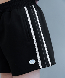 BITTER CELLS（ビターセルズ）の「Marie Jersey Lace Shorts-Black（その他パンツ）」