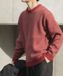 ITEMS URBANRESEARCH | マシンウォッシャブル バーズアイ クルーニット(ニット/セーター)