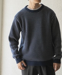 ITEMS URBANRESEARCH | マシンウォッシャブル バーズアイ クルーニット(ニット/セーター)