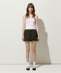 BALLOON SKIRT PANTS_KHAKI