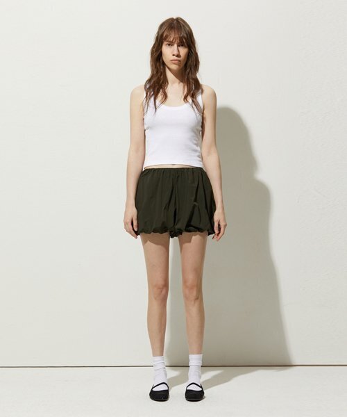 LADY VOLUME(レディーボリューム)の「BALLOON SKIRT PANTS_KHAKI(その他パンツ・レディース・その他・FREE)」の1枚目の写真