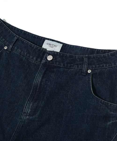 CRITIC（クリティック）の「VORTEX FADED DENIM PANTS NAVY（デニムパンツ・レディース・その他・MEDIUM/LARGE/X-LARGE）」の2枚目の写真