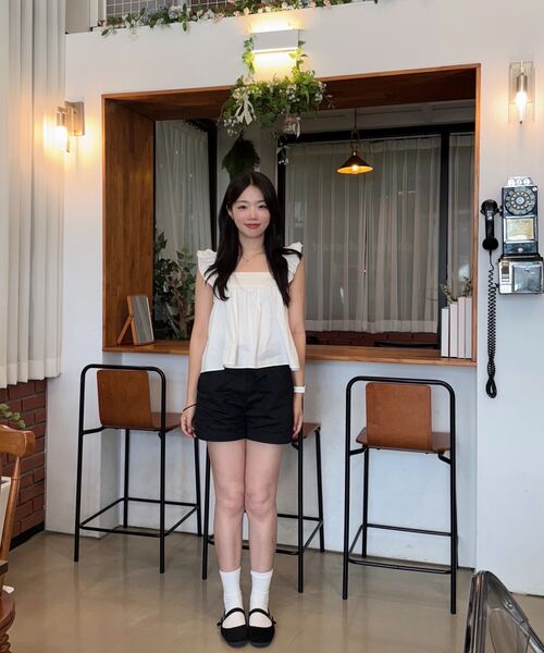 LADY VOLUME（レディーボリューム）の「フォルムロールアップショーツ (ブラック)（その他パンツ・レディース・その他・MEDIUM/SMALL）」の5枚目の写真