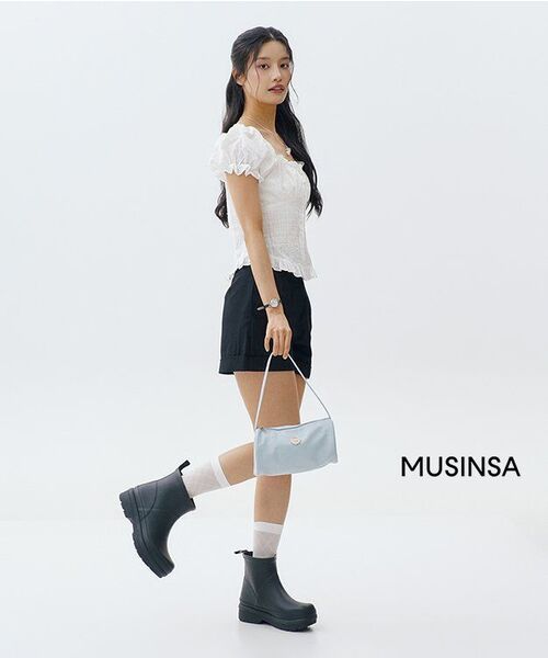 LADY VOLUME（レディーボリューム）の「フォルムロールアップショーツ (ブラック)（その他パンツ・レディース・その他・MEDIUM/SMALL）」の12枚目の写真