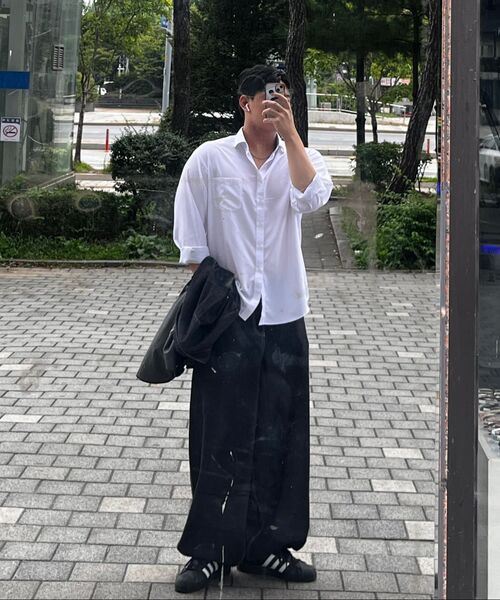KICHUL(キチョル)の「Light Cotton Balloon fit denim pants (Black)(デニムパンツ・メンズ・その他・X-SMALL/SMALL/MEDIUM/LARGE)」の8枚目の写真