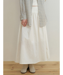 RE_L（リエル）の「Fiord shirring skirt (ivory)（スカート）」