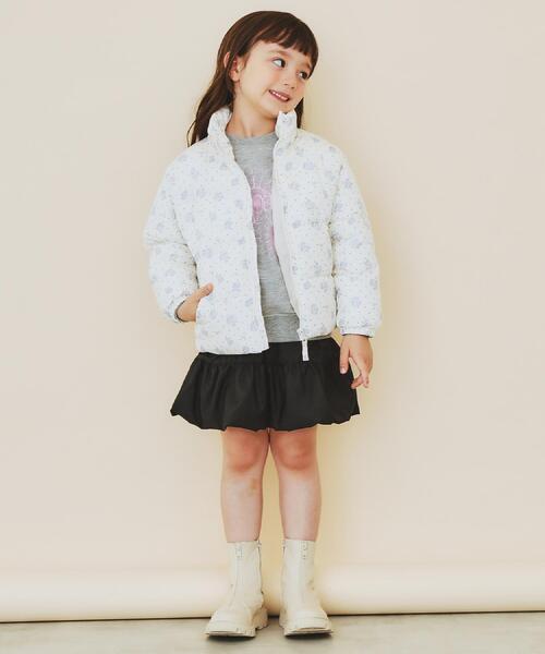 THE SHOP TK （ザ ショップ ティーケー ）の「【110-160】スタンドネック中綿ブルゾン（ブルゾン・キッズ・チャコールグレー/ブラック/アイボリー系・11/12/15 /13/14/16）」の7枚目の写真