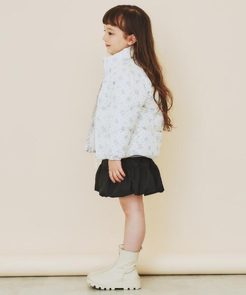 THE SHOP TK （ザ ショップ ティーケー ）の「【110-160】スタンドネック中綿ブルゾン（ブルゾン・キッズ・チャコールグレー/ブラック/アイボリー系・11/12/15 /13/14/16）」の8枚目の写真