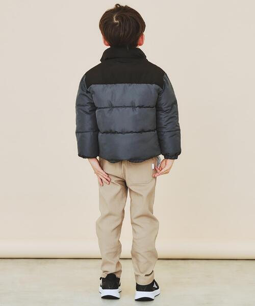THE SHOP TK （ザ ショップ ティーケー ）の「【110-160】スタンドネック中綿ブルゾン（ブルゾン・キッズ・チャコールグレー/ブラック/アイボリー系・11/12/15 /13/14/16）」の13枚目の写真