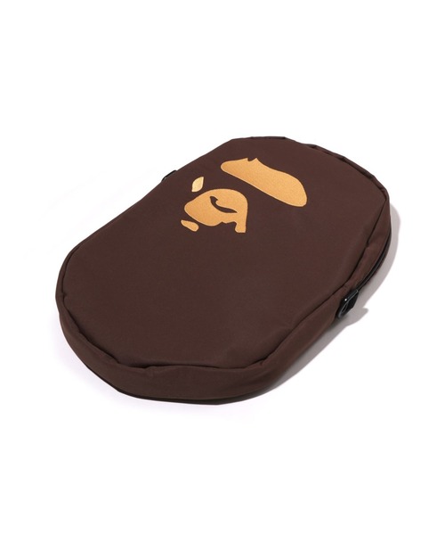 A BATHING APE（アベイシングエイプ）の「BIG APE HEAD SHOULDER BAG（ショルダーバッグ・メンズ・ブラック/ブラウン・FREE）」の9枚目の写真