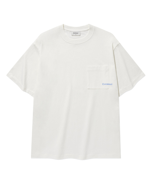 COVERNAT(カバーナット)の「ベーシックポケットTシャツホワイト(Tシャツ/カットソー・レディース・その他・SMALL/MEDIUM/LARGE/X-LARGE/XX-LARGE/X-SMALL)」の2枚目の写真