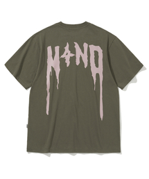NOT4NERD(�m�b�g�t�H�[�i�[�h)��N4ND Drip Logo T-Shirts - Khaki(T�V���c/�J�b�g�\�[)