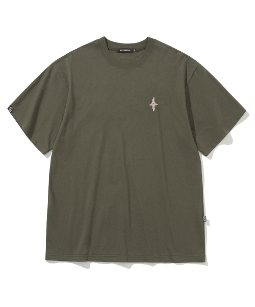 NOT4NERD(ノットフォーナード)の「N4ND Drip Logo T-Shirts - Khaki(Tシャツ/カットソー・レディース・その他・MEDIUM/LARGE/X-LARGE)」の2枚目の写真