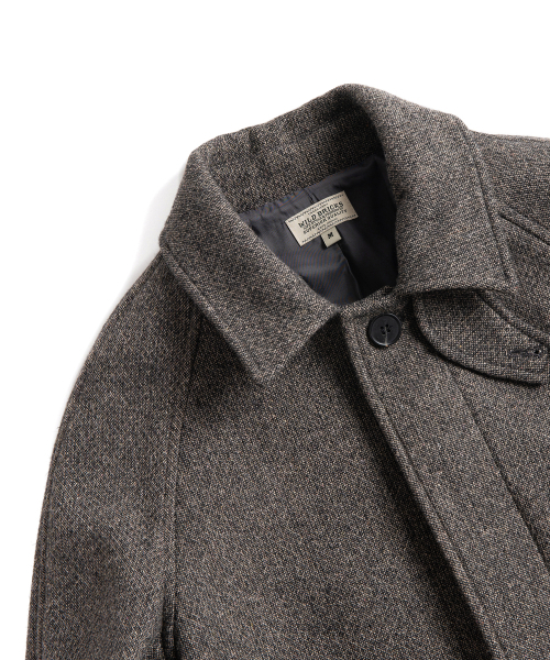 WILD BRICKS(ワイルドブリックス)の「AW OVERSIZED LIBRARY COAT (warm grey)(チェスターコート・メンズ・その他・LARGE/MEDIUM)」の5枚目の写真