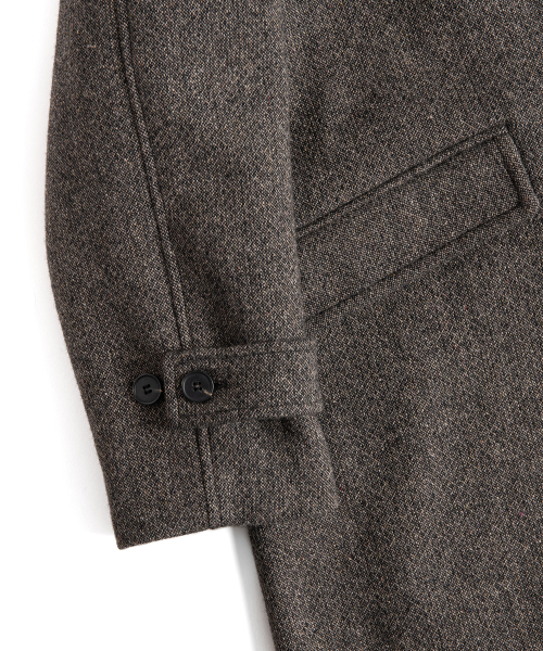 WILD BRICKS(ワイルドブリックス)の「AW OVERSIZED LIBRARY COAT (warm grey)(チェスターコート・メンズ・その他・LARGE/MEDIUM)」の7枚目の写真