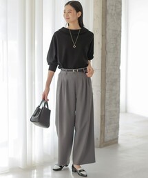 シュットクロスワイド パンツ