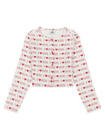 SUNDAY FRUIT MARKET（サンデーフルーツマーケット）の「W) I LOVE SUN CARDIGAN IVORY（カーディガン/ボレロ）」