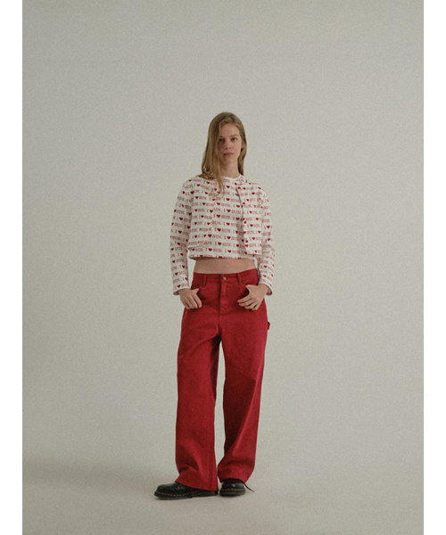 SUNDAY FRUIT MARKET（サンデーフルーツマーケット）の「W) I LOVE SUN CARDIGAN IVORY（カーディガン/ボレロ・レディース・その他・SMALL/MEDIUM）」の8枚目の写真