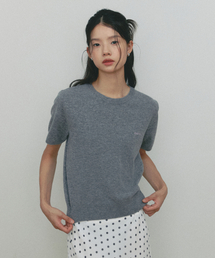 SSEMI（セミ）の「CLASSIC WOOL KNIT TOP(GR)（ニット/セーター）」