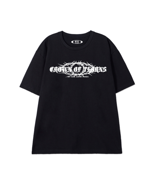 BY.L(バイエル)の「クラウントロン 半袖Tシャツ ブラック(Tシャツ/カットソー・メンズ・その他・MEDIUM/LARGE/X-LARGE/XX-LARGE)」の2枚目の写真