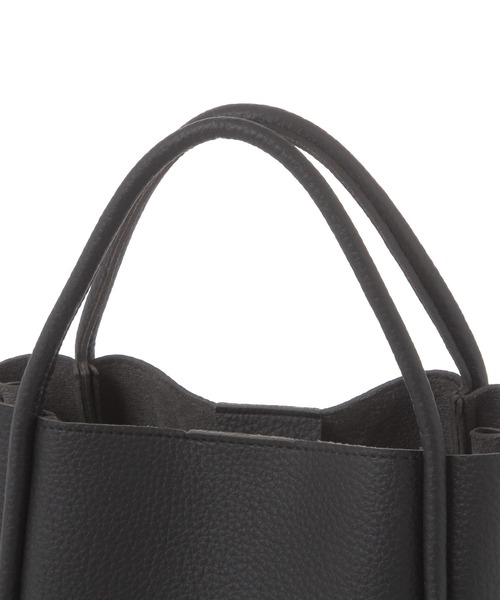 GEORGE'S（ジョージズ）の「ポーチ付きミニハンドBAG（ハンドバッグ・レディース・ブラック/ブラウン・FREE）」の11枚目の写真