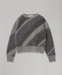 forget-me-nots（フォーゲットミーノッツ）の「Regimental knit pullover TZ252-XN965（ニット/セーター）」