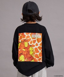 PAIRMANON STREET(�y�A�}�m���X�g���[�g)�́yMARVEL�z��100% �h�J �o�b�N�v�����g ���� T�V���c�yPAIRMANON STREET�z(T�V���c/�J�b�g�\�[)