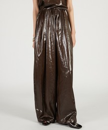 PRANK PROJECT | 【2026Spring Pre-Order】レザーサテンパンツ / Leather Satin Pants(その他パンツ)