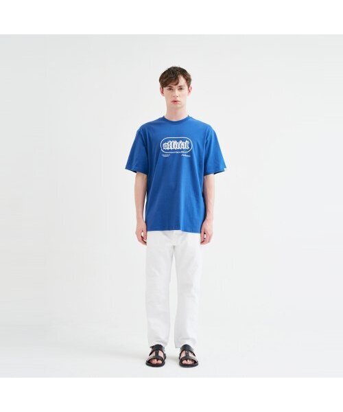 CODE I'M(コードアイエム)の「オフィシャルアートワークプリントオーバーサイズ半袖Tシャツブルー(Tシャツ/カットソー・メンズ・その他・MEDIUM/LARGE/X-LARGE)」の2枚目の写真