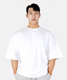 TURTLEBACK（タートルバック）の「Muji Soft Span Overfit Short Sleeve [White]（Tシャツ/カットソー）」