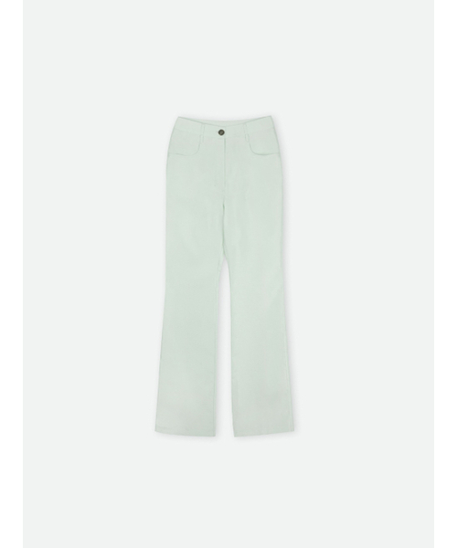 COLOCYNTH(コロシント)の「Glossy Silky Pants Snowy Mint(その他パンツ・レディース・その他・MEDIUM/SMALL)」の2枚目の写真
