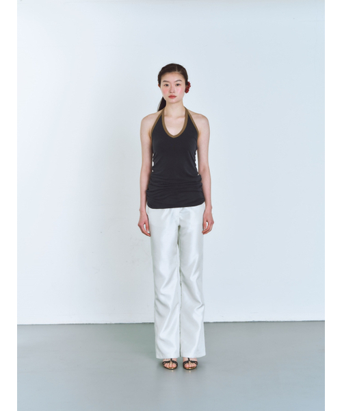 COLOCYNTH(コロシント)の「Glossy Silky Pants Snowy Mint(その他パンツ・レディース・その他・MEDIUM/SMALL)」の3枚目の写真