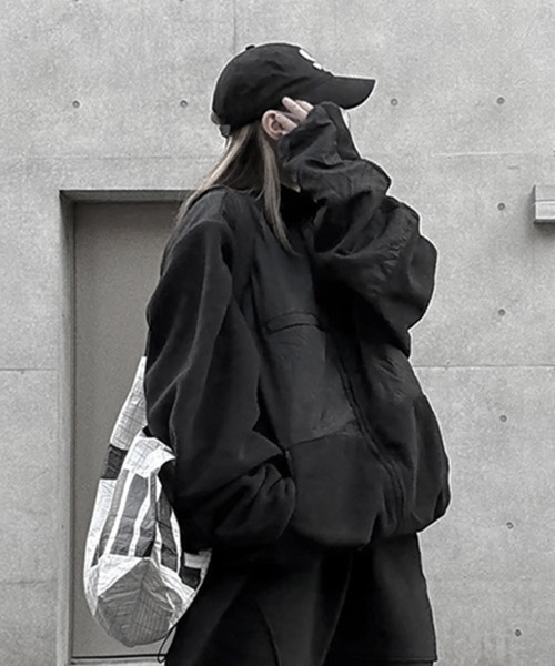 ジャケット・アウター LIDMNWOOL GABA TAILORED JK TROUSERS Fleece Over Reversible JK/フリースオーバーリバーシブルジャケット