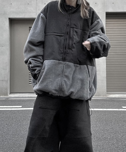 ジャケット・アウター Low_Life 限定展開 ビッグシルエット プリマロフト LEVEL7 JACKET/中綿