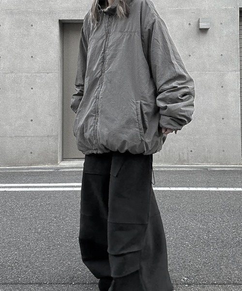 YACA(ヤーカ)の「Fleece Over Reversible JK/フリースオーバーリバーシブルジャケット【unisex item】(その他アウター・レディース・グレー/ブラック・FREE)」の18枚目の写真