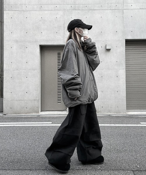 YACA(ヤーカ)の「Fleece Over Reversible JK/フリースオーバーリバーシブルジャケット【unisex item】(その他アウター・レディース・グレー/ブラック・FREE)」の21枚目の写真