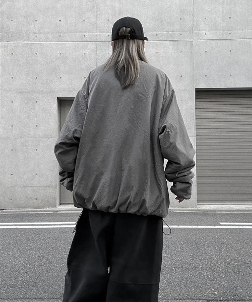 YACA(ヤーカ)の「Fleece Over Reversible JK/フリースオーバーリバーシブルジャケット【unisex item】(その他アウター・レディース・グレー/ブラック・FREE)」の22枚目の写真