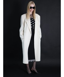 CASHMERE PADDED LONG COAT