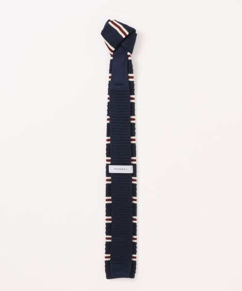 PAGEBOY（ページボーイ）の「ニットネクタイ（ベルト・レディース・ネイビー/グリーン・FREE）」の3枚目の写真