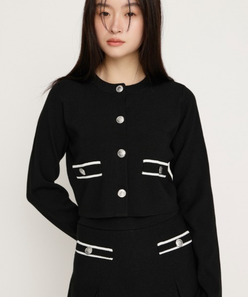 MILANO RIB KNIT C/D ミラノリブ ニットカーディガン 春服