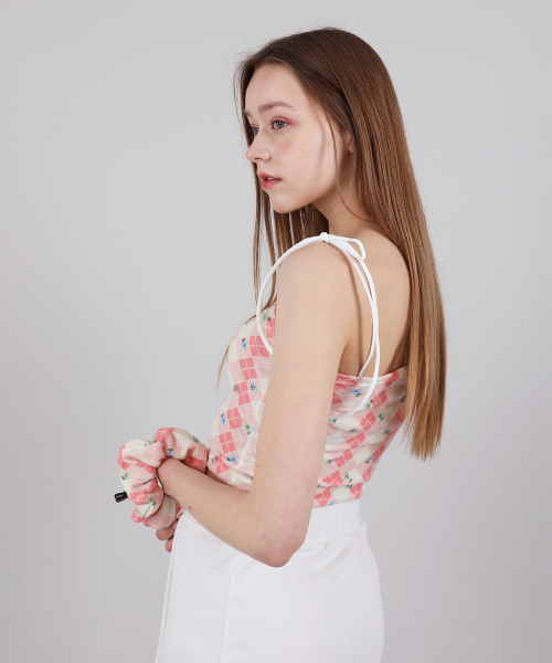 CATTLINE（カトリン）の「(セット) ハイティーンノースリーブクロップトップヘアゴム (ピンク)（Tシャツ/カットソー・レディース・その他・FREE）」の8枚目の写真