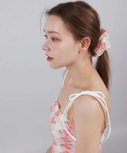 CATTLINE（カトリン）の「(セット) ハイティーンノースリーブクロップトップヘアゴム (ピンク)（Tシャツ/カットソー・レディース・その他・FREE）」の5枚目の写真