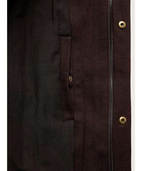 Banana Republic(バナナリパブリック)の「ヘンプ コットン キャンバス インサレーション ボンバー ジャケット(その他アウター・メンズ・ブラウン・XL/L/M/S)」の8枚目の写真
