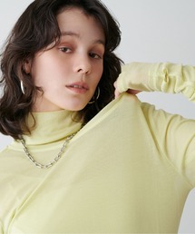 LARUTA | 【LARUTA】シアバター加工シアークルーネックプルオーバー(Tシャツ/カットソー)