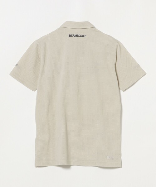 BEAMS GOLF(ビームスゴルフ)の「PURPLE LABEL / BROOKLYN ブロック型ジャカード ポロシャツ(ポロシャツ・レディース・ホワイト/ネイビー/ベージュ・MEDIUM/SMALL/X-LARGE/LARGE)」の17枚目の写真