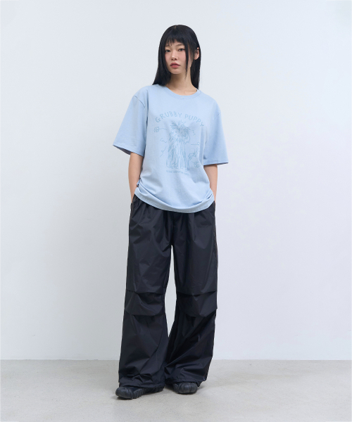 NOISE（ノイズ）の「サイドラインバンディングパンツ - ブラック（その他パンツ・レディース・その他・S/M/L）」の5枚目の写真
