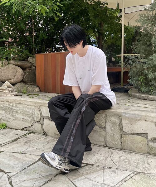 NOISE（ノイズ）の「サイドラインバンディングパンツ - ブラック（その他パンツ・レディース・その他・S/M/L）」の8枚目の写真