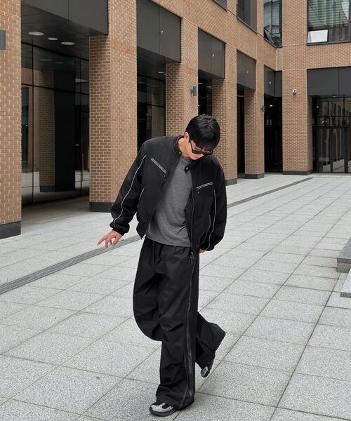 NOISE（ノイズ）の「サイドラインバンディングパンツ - ブラック（その他パンツ・レディース・その他・S/M/L）」の9枚目の写真